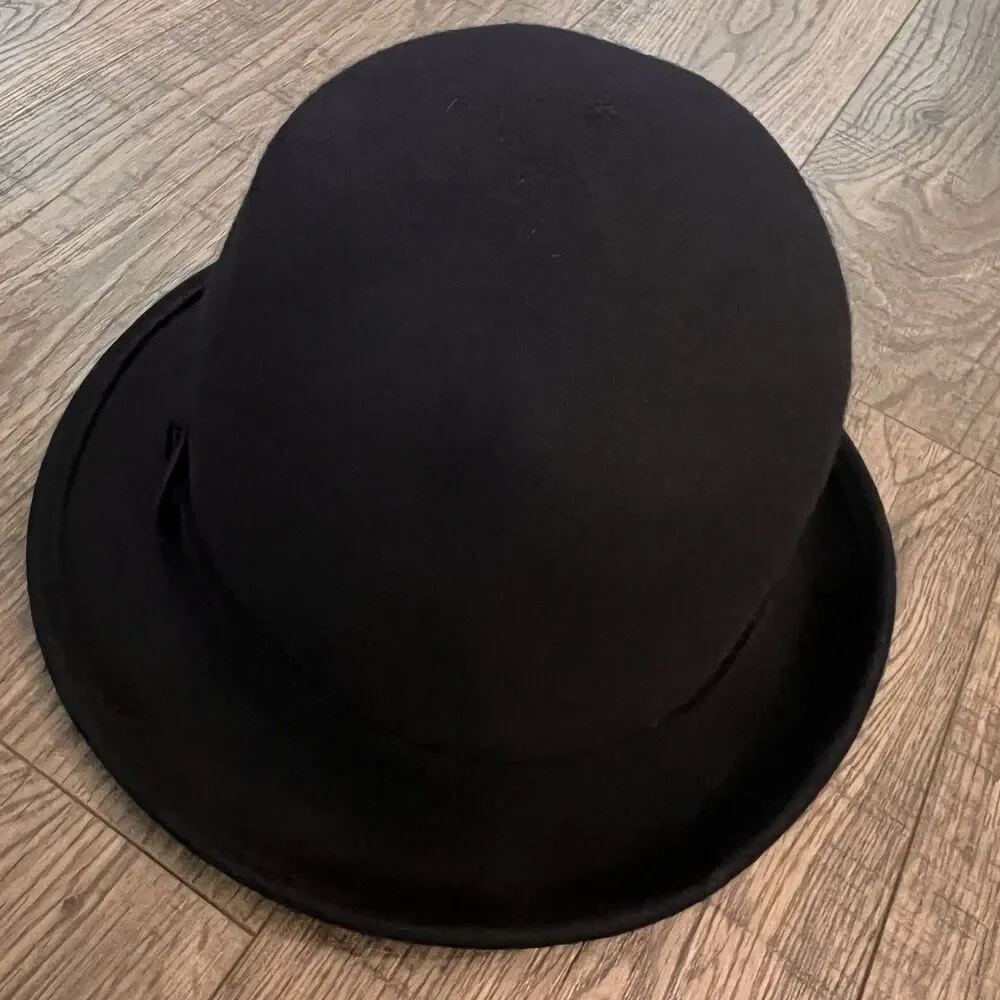 Liz‎ Claiborne Women’s Fedora Wool Hat Navy Blue